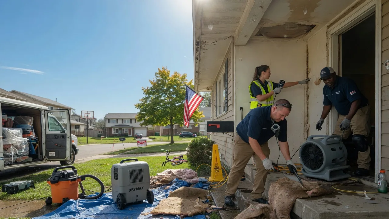 Water Damage Restoration in Meridian, TX near me